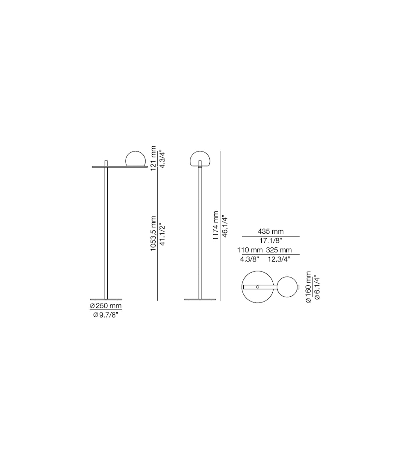 Circ XL Outdoor Floor Lamp