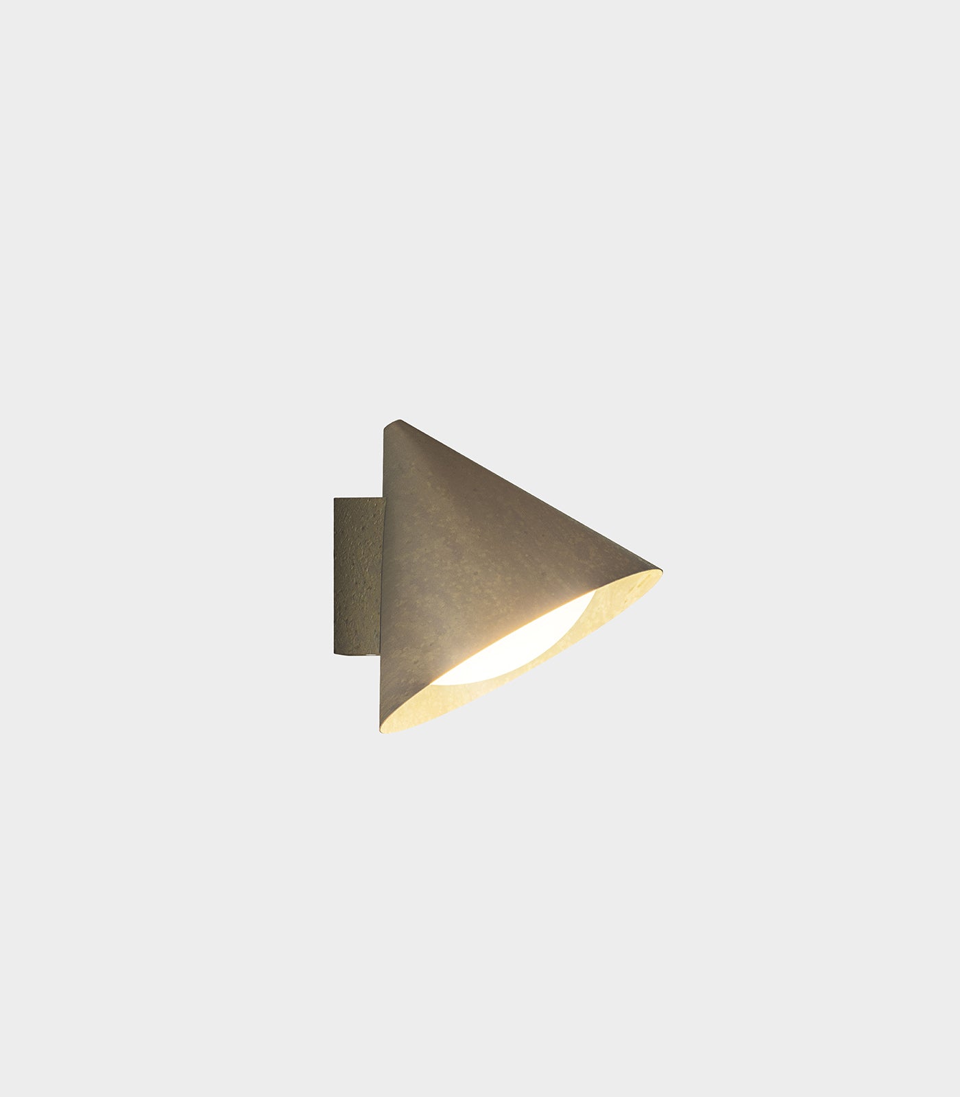 Cone Flush Outdoor Wall Light