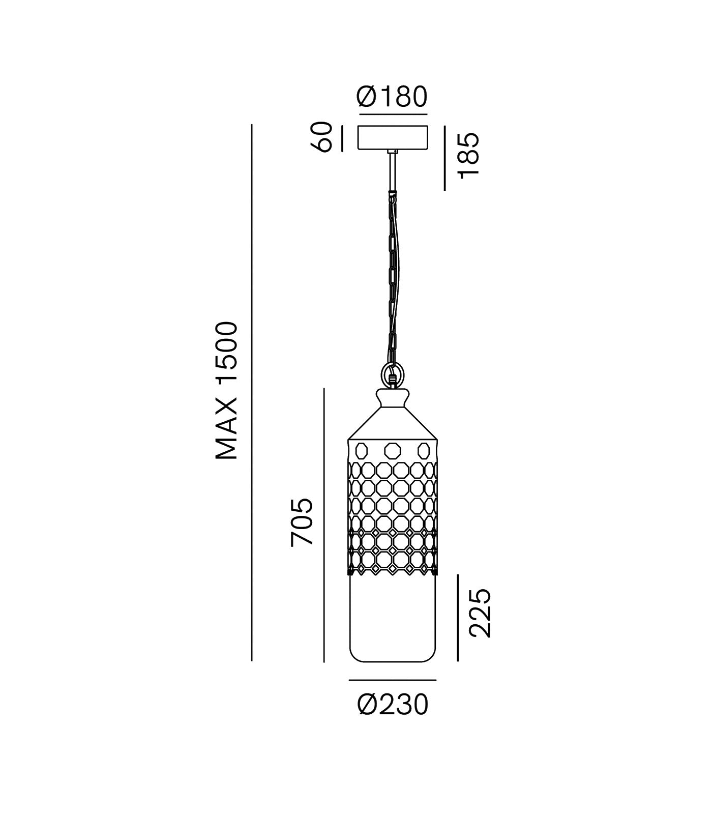 La Spazio Pendant Light