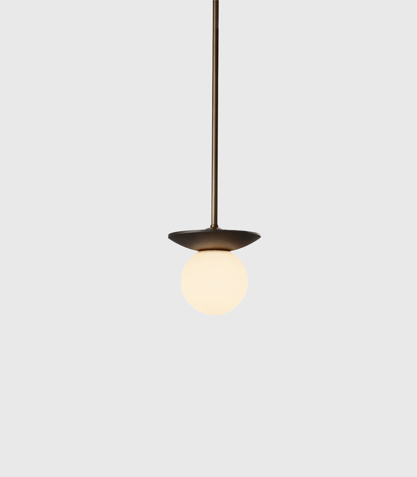 Orbit Brass Pendant Light