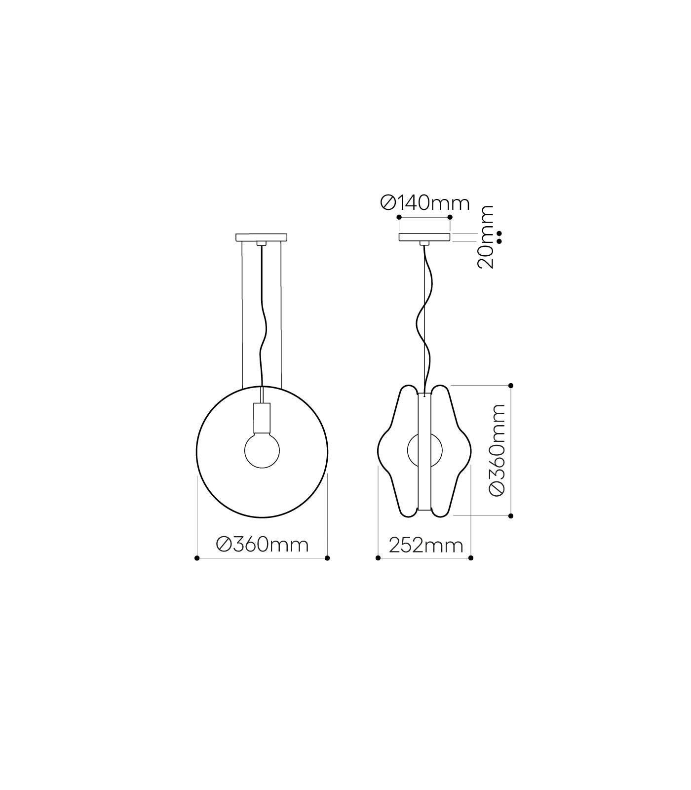 Orbital Pendant Light