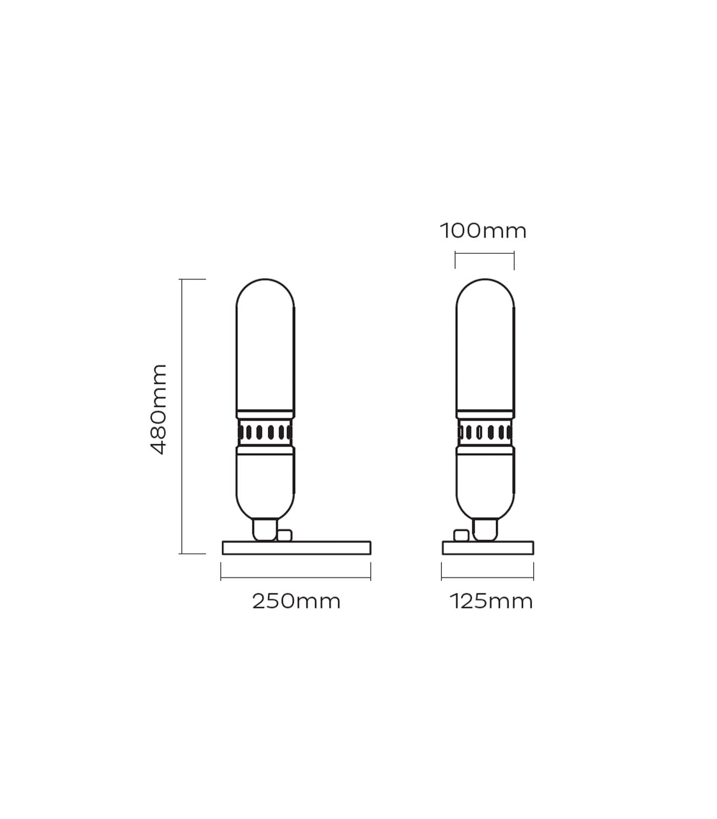 Occulo Side Table Lamp