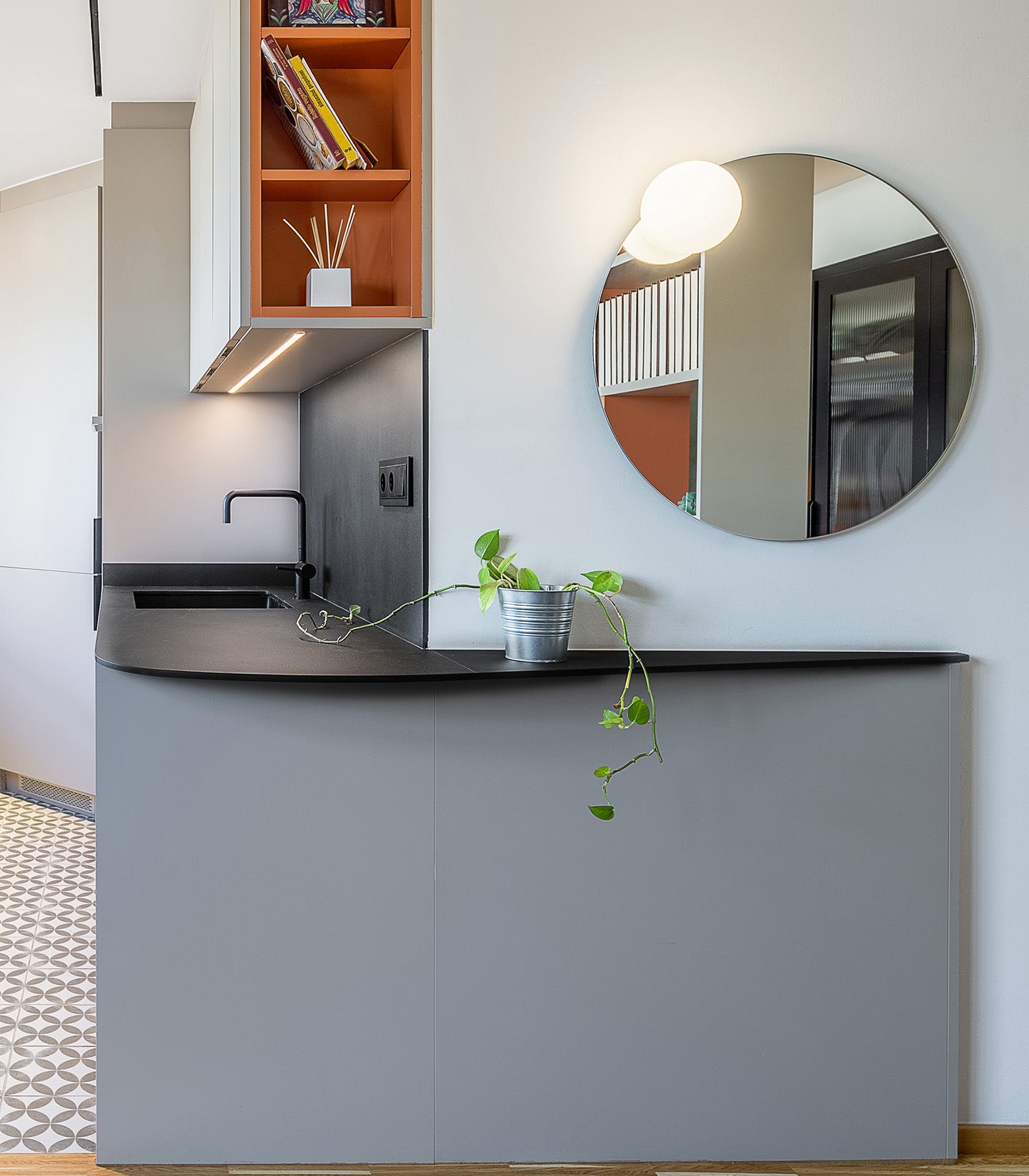 Circ Large Mirror Wall Light