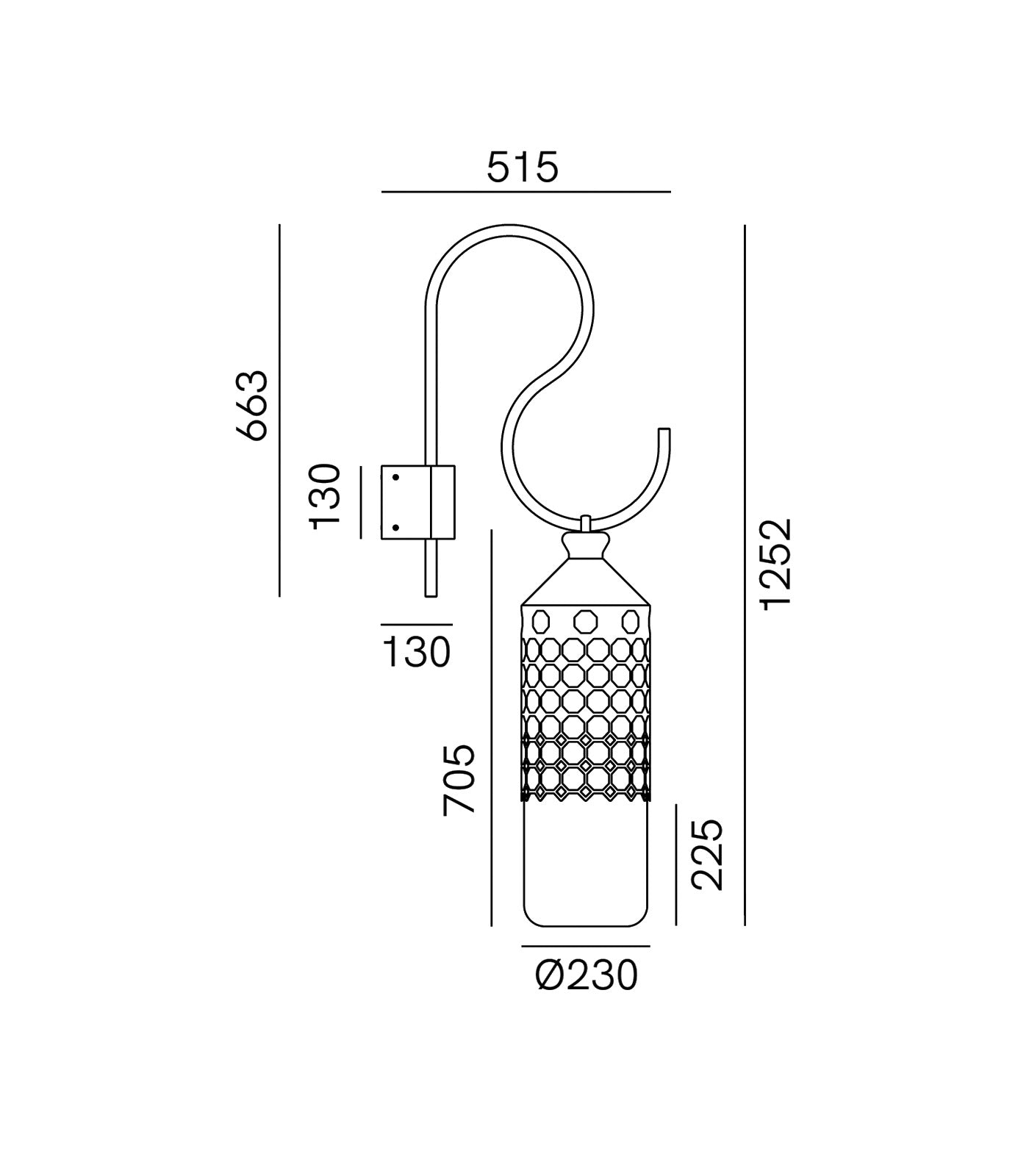 La Spazio Wall Light