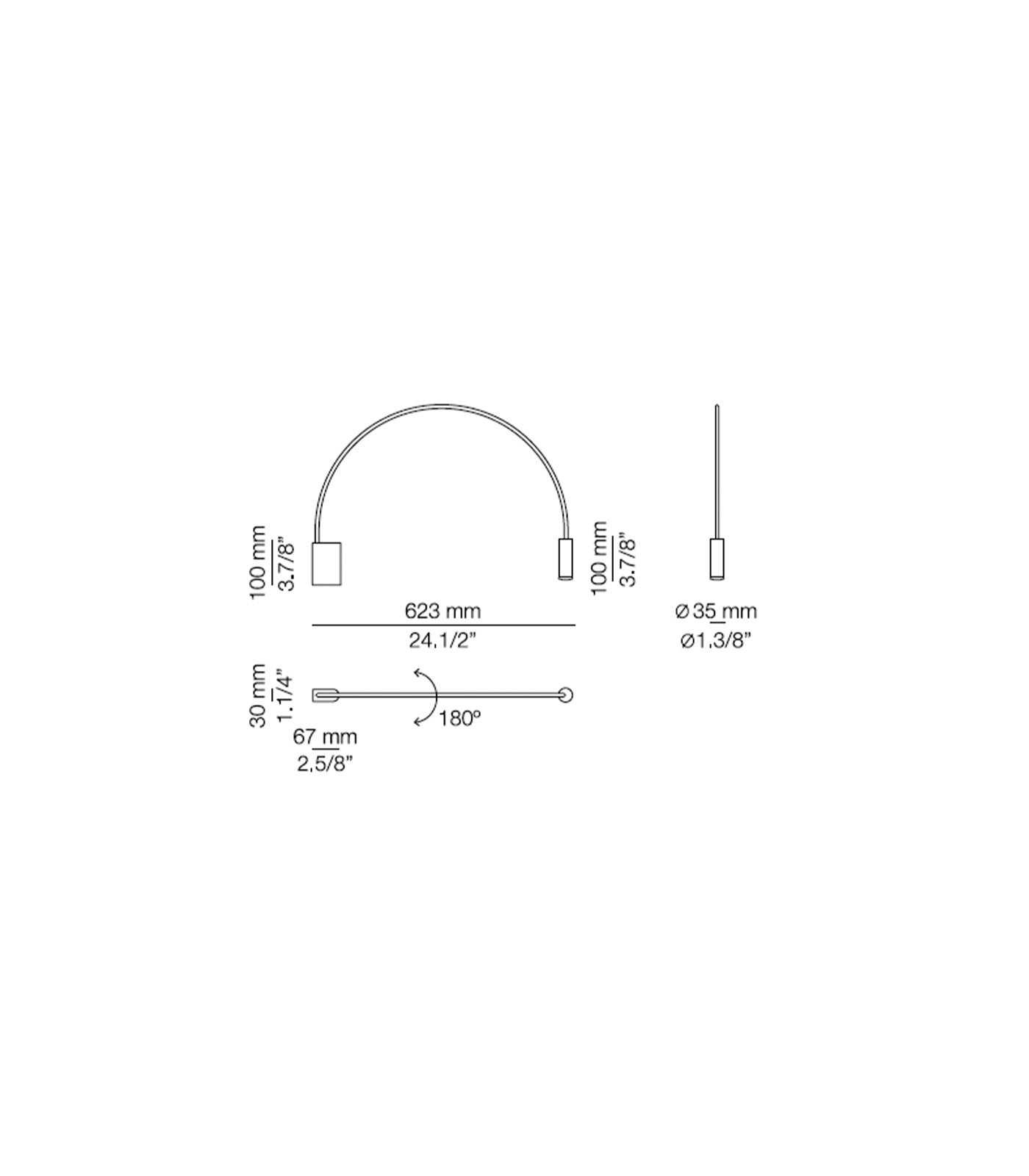 Volta Wall Light