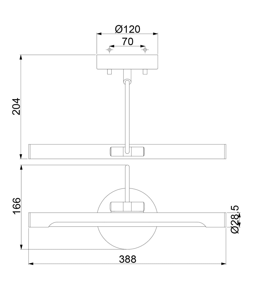 Small / Brushed Brass - Additional Image