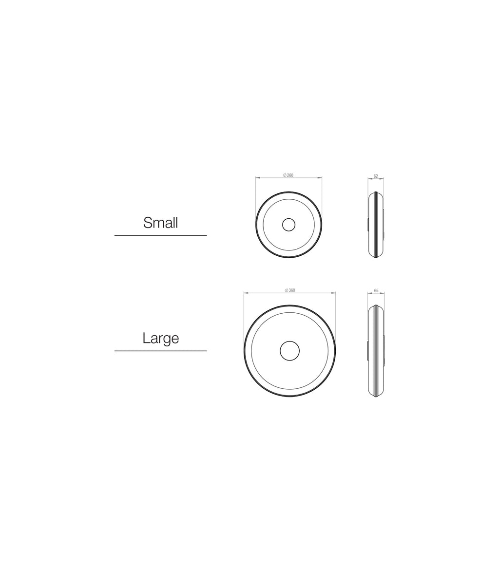 Small / Brushed Brass - Additional Image