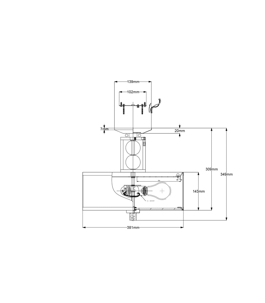 Celestial Ceiling Light