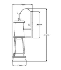 Chelsea Harbor Wall Light