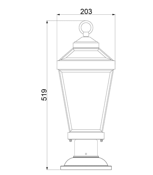 Ravine Pedestal Light