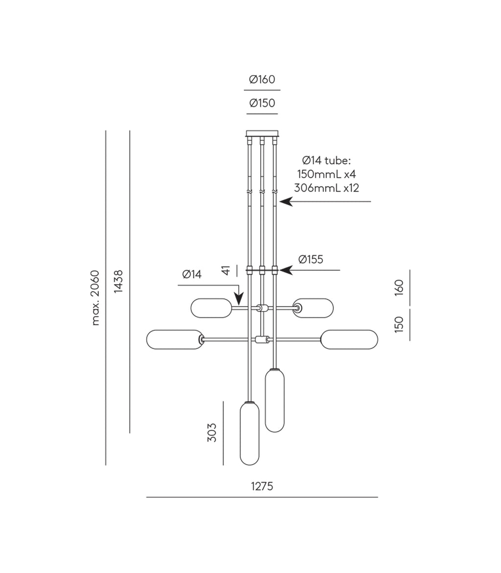 Atil 6lt Pendnat Light