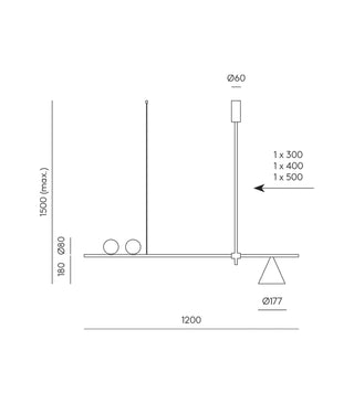 Crane Pendant Light
