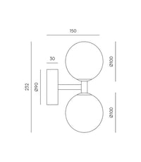 Matte Black/White Marble - Additional Image