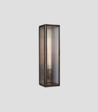 Ash Reeded Wall Light