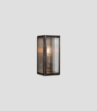 Ash Reeded Wall Light