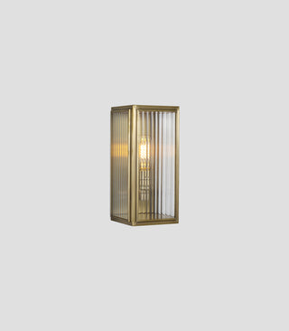 Ash Reeded Wall Light