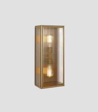 Birch Reeded Wall Light