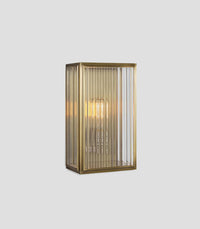 Birch Reeded Wall Light