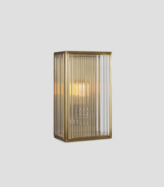 Birch Reeded Wall Light