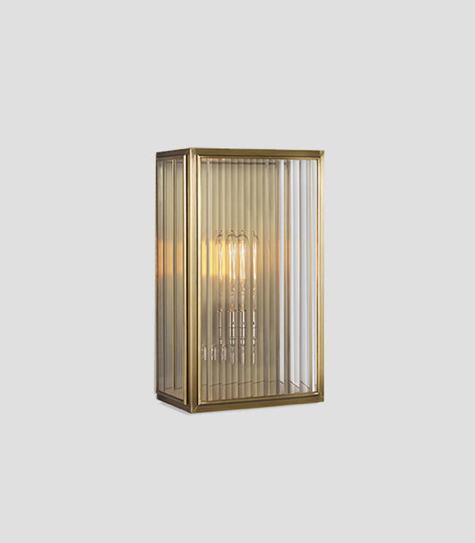 Birch Reeded Wall Light