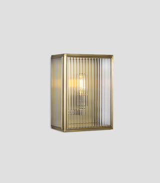 Birch Reeded Wall Light