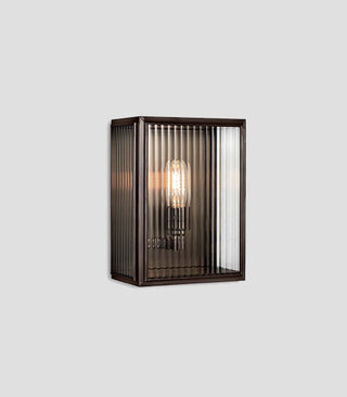 Birch Reeded Wall Light