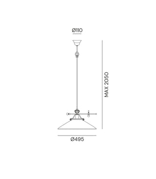 Country Counterweight Pendant Light