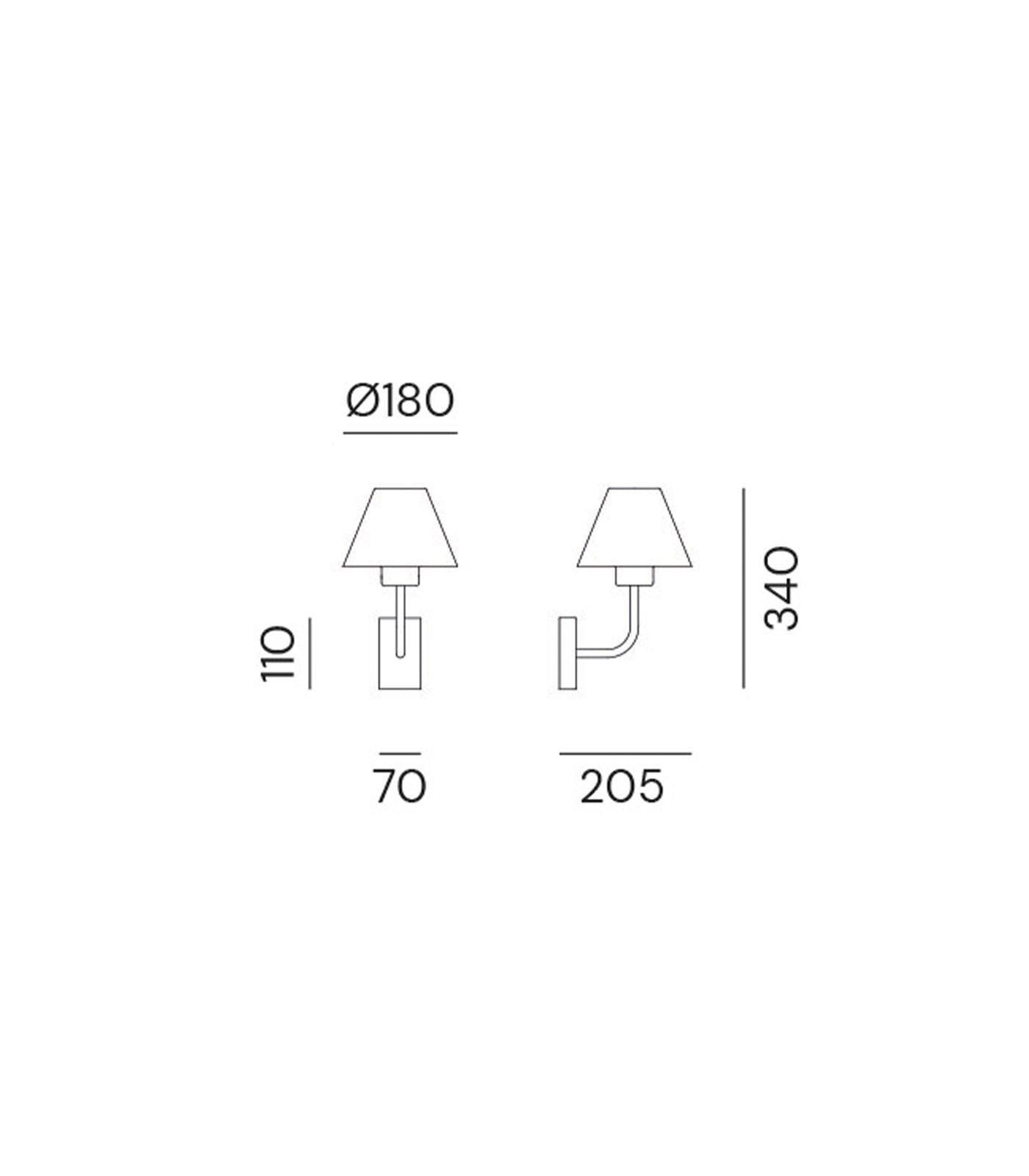 Fiordo Wall Light