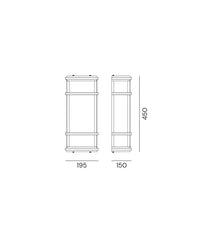 Quadro Large Wall Light