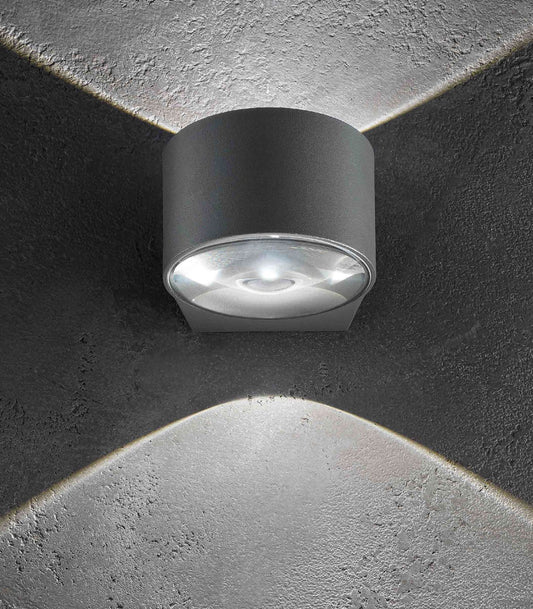 Lens Outdoor Wall Light