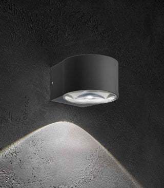 Lens Outdoor Wall Light