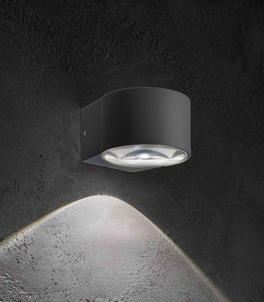Lens Outdoor Wall Light