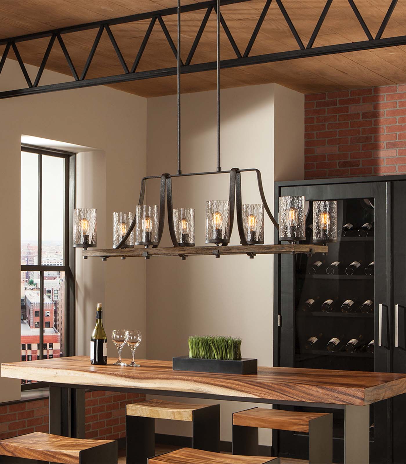 Angelo 8lt Isle Chandelier