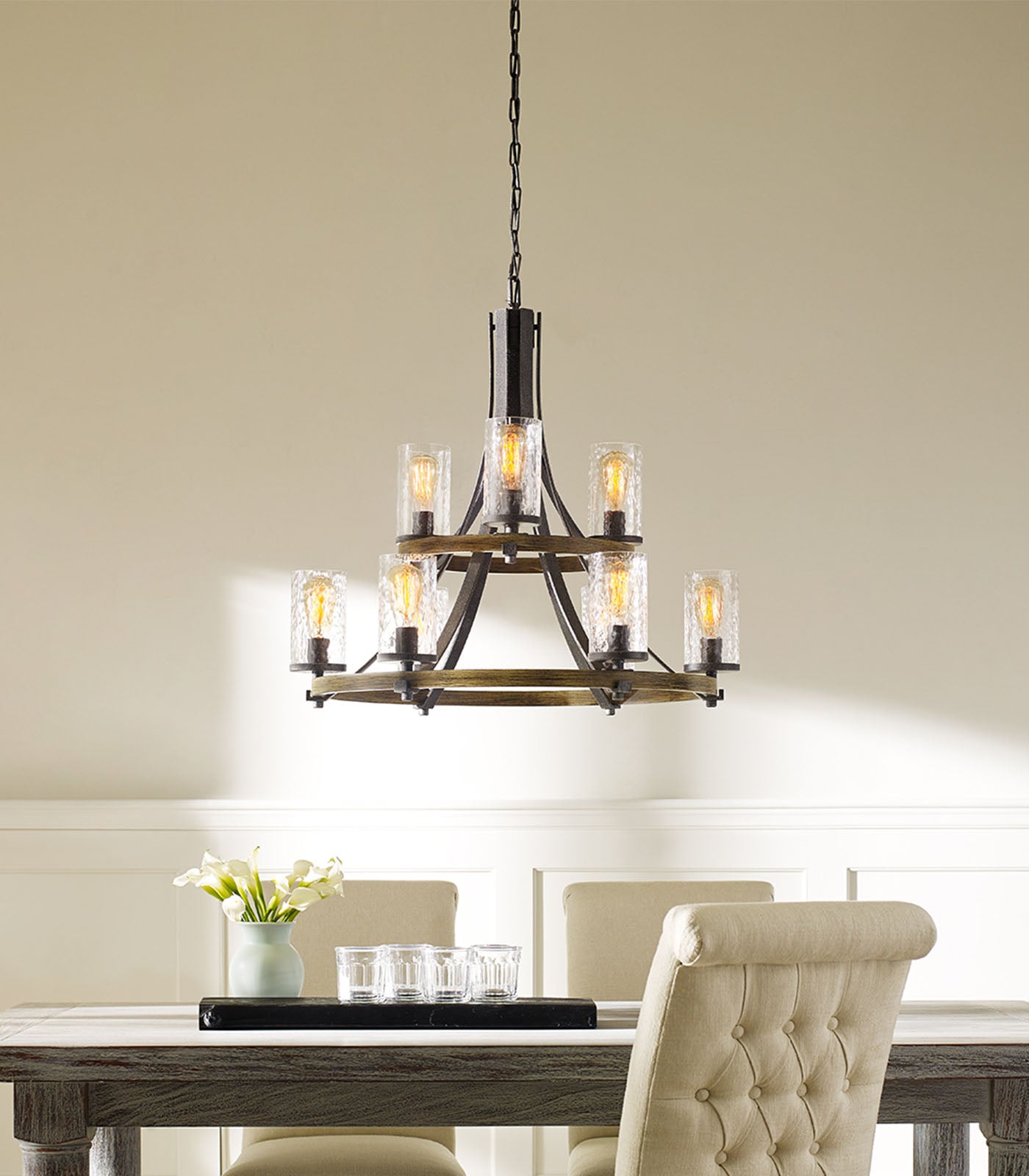 Angelo 9lt Chandelier | Quintiesse | LightCo Australia