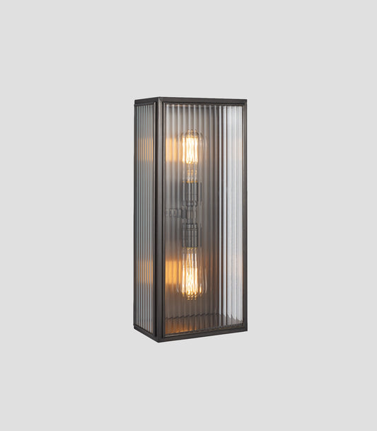 Birch Reeded Wall Light
