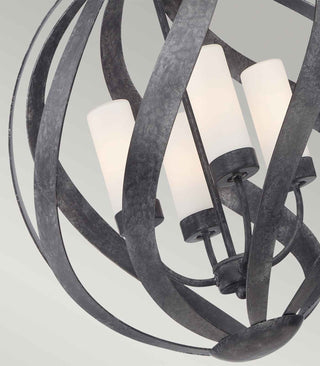Blacksmith 4lt Pendant Light