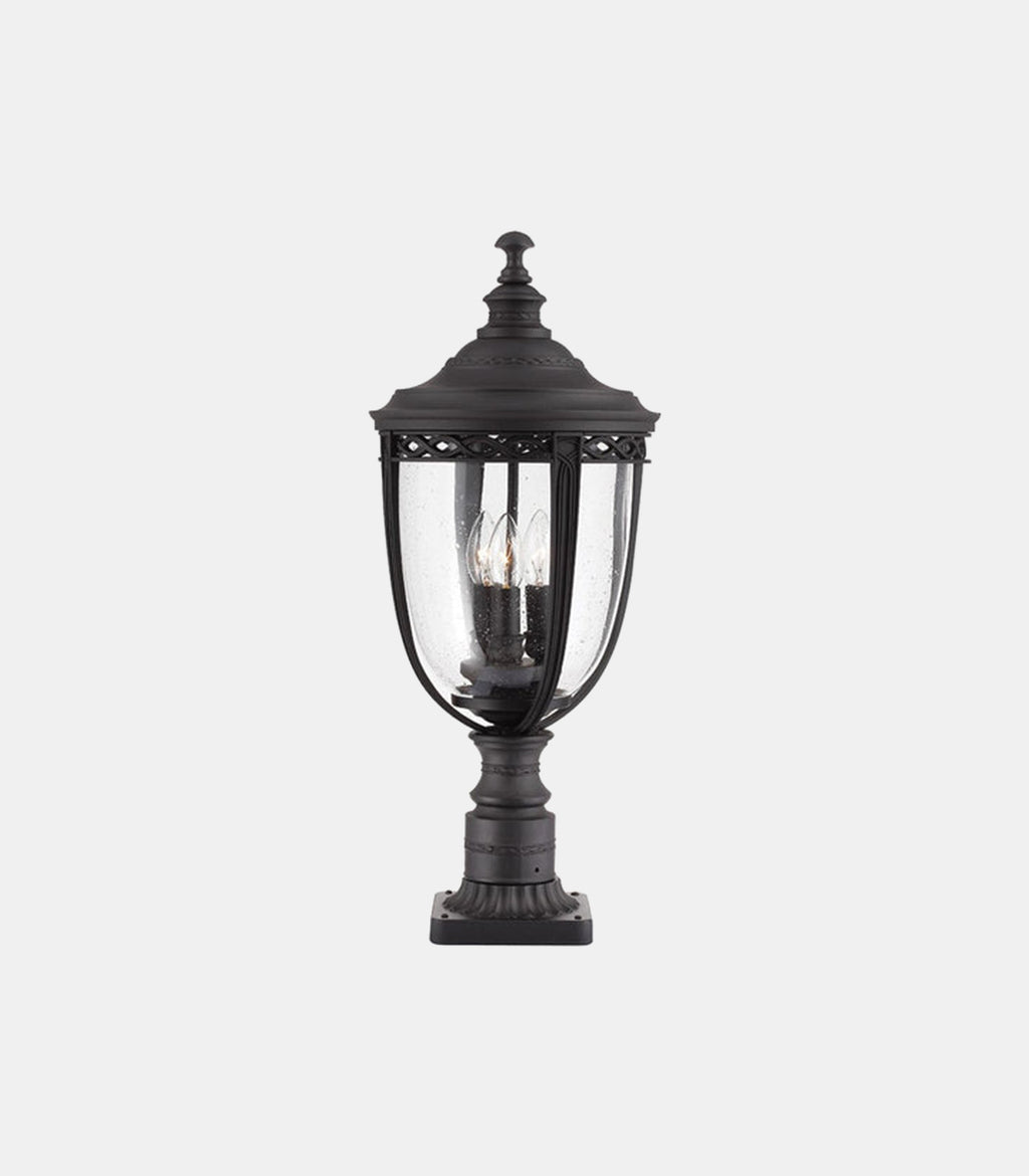 English Bridle Pedestal Light