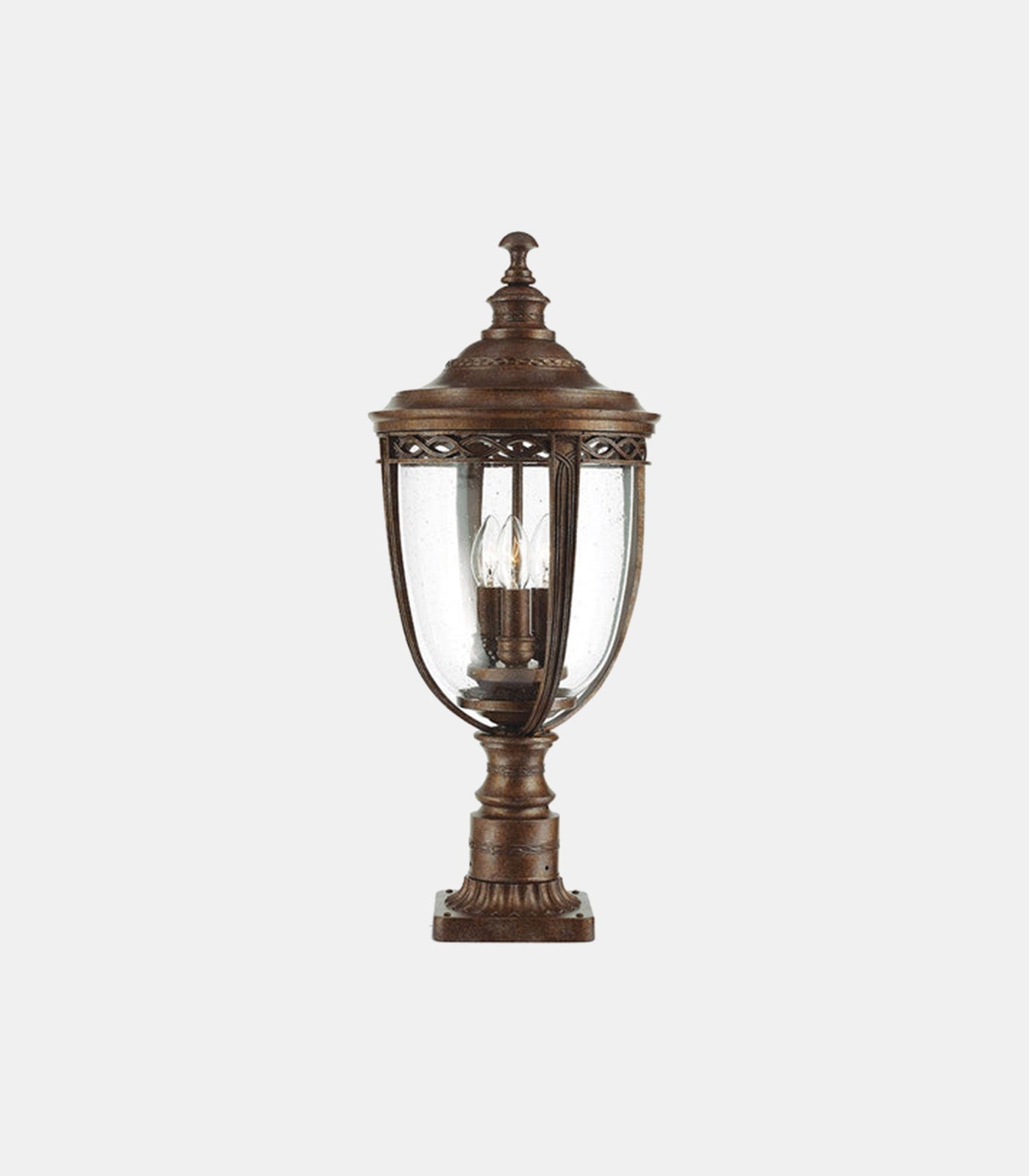 English Bridle Pedestal Light