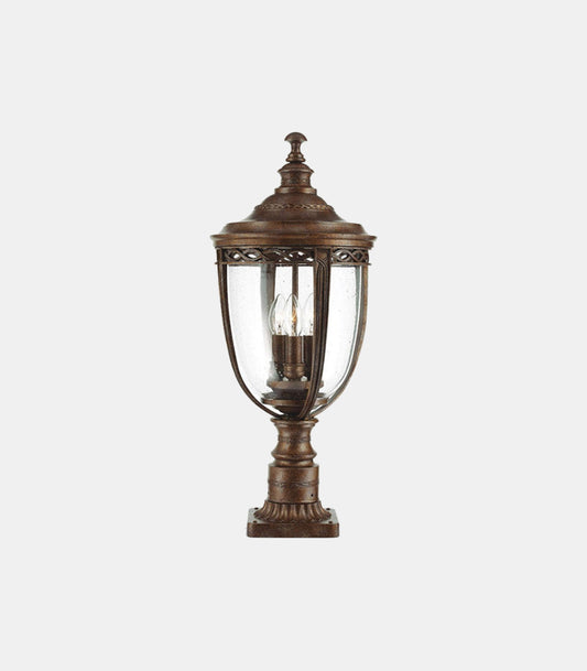 English Bridle Pedestal Light