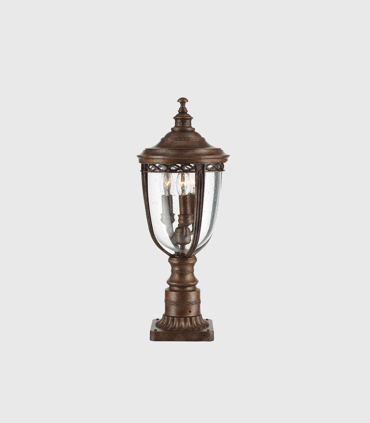 English Bridle Pedestal Light