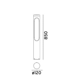 Kisa 2lt Bollard Light