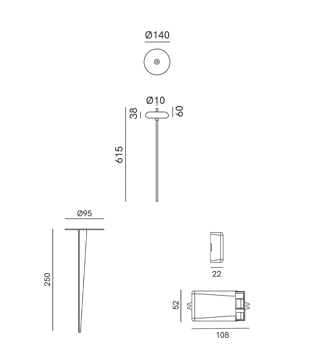 Round / Small / Spike - Additional Image