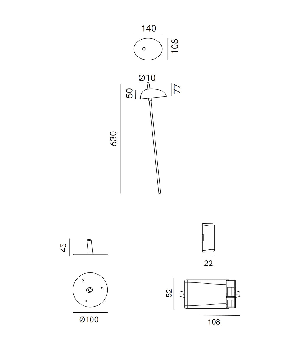 Oval / Small / Base - Additional Image