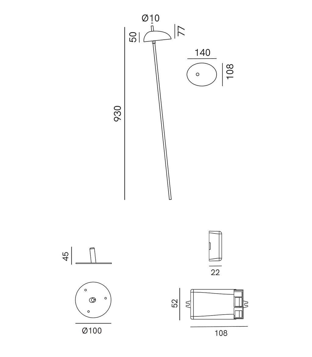 Oval / Large / Base - Additional Image