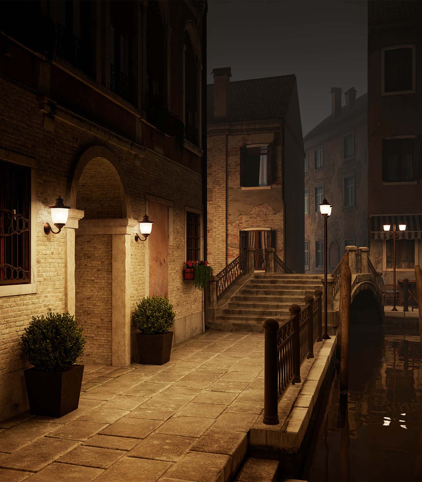 Venezia 2lt Post Light