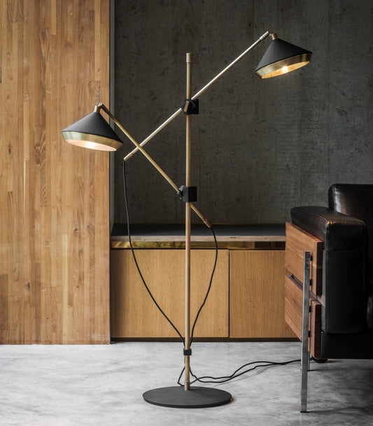Shear Floor Lamp