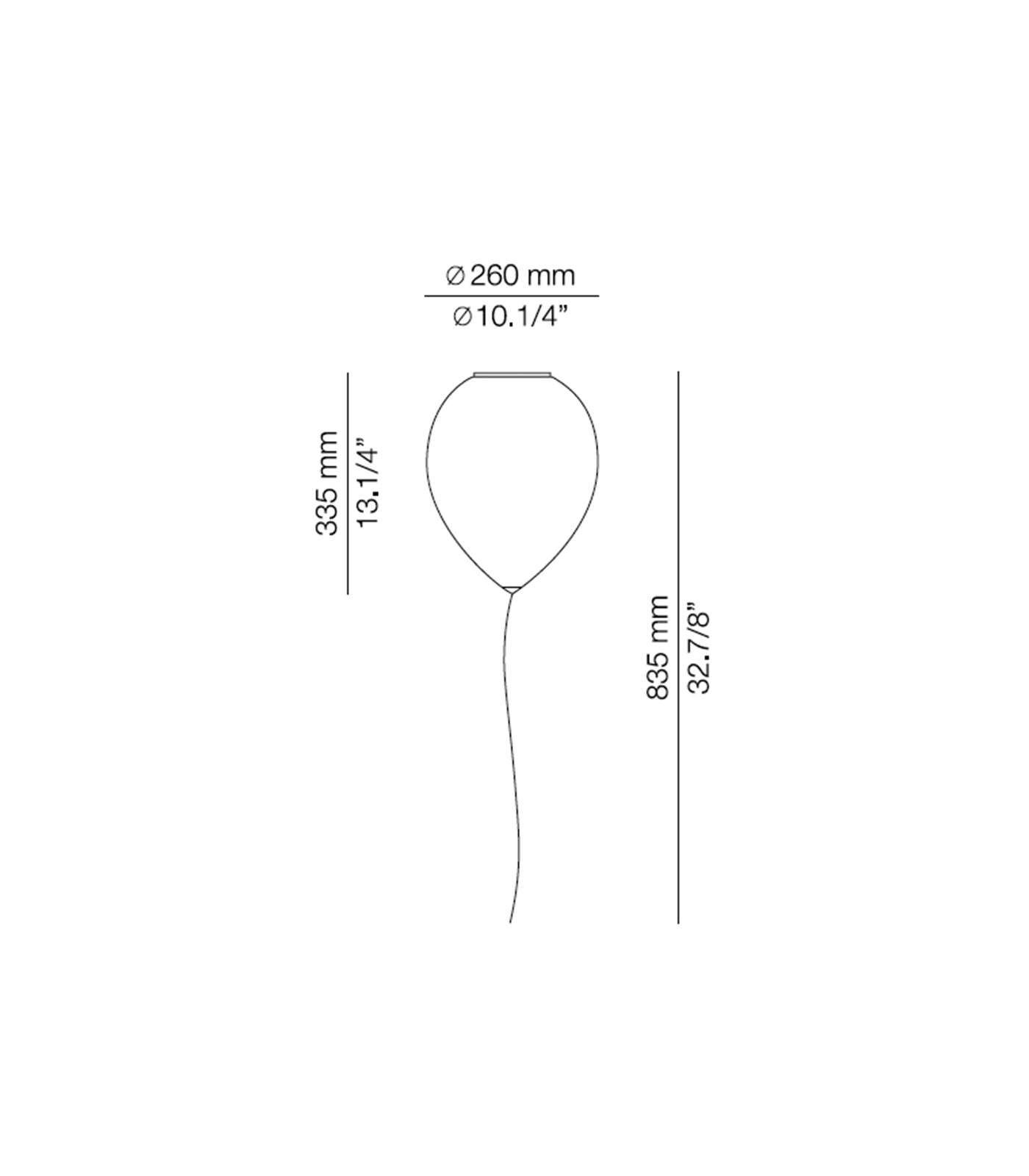 Balloon Ceiling Light