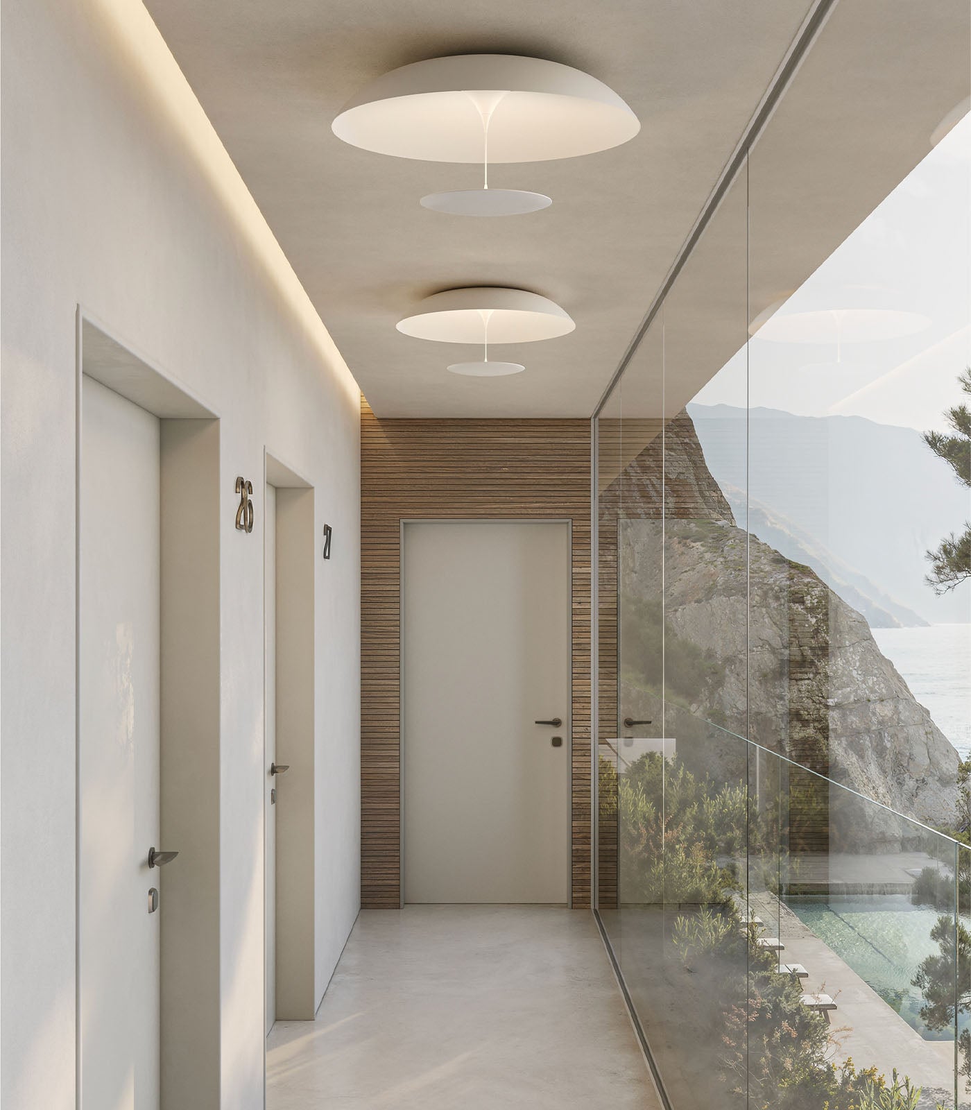 Blanco Ceiling Light