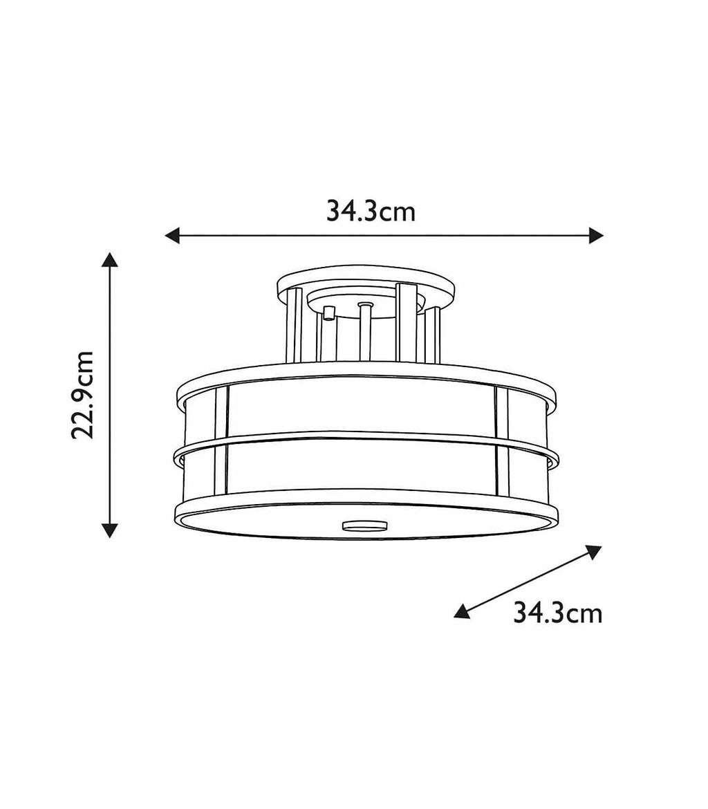 Grecian Bronze / Semi-Flush - Additional Image