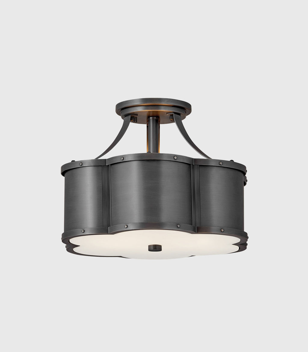 Chance 2lt Semi-Flush Ceiling Light